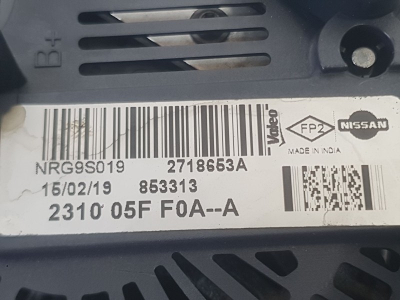 Recambio de alternador para nissan micra v (k14) 1.0 referencia OEM IAM 2310000Q5C  