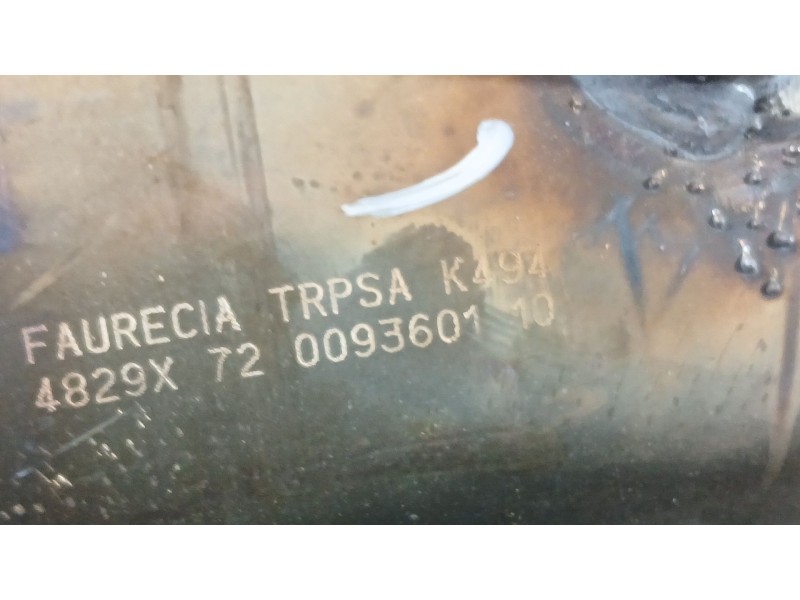 Recambio de filtro de particulas para peugeot 5008 (0u_, 0e_) 1.6 hdi referencia OEM IAM   