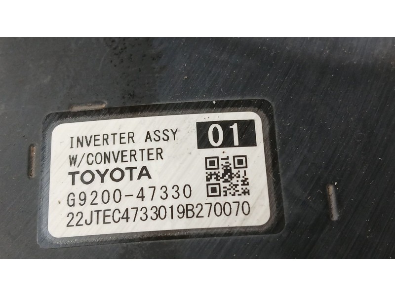 Recambio de convertidor para toyota corolla (e21) hybrid active referencia OEM IAM   