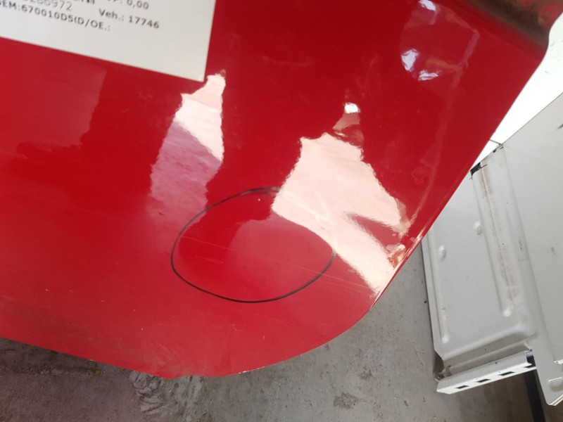 Recambio de puerta delantera derecha para toyota yaris (_p13_) 1.5 (nsp131_) referencia OEM IAM 670010D500 TOCADA 