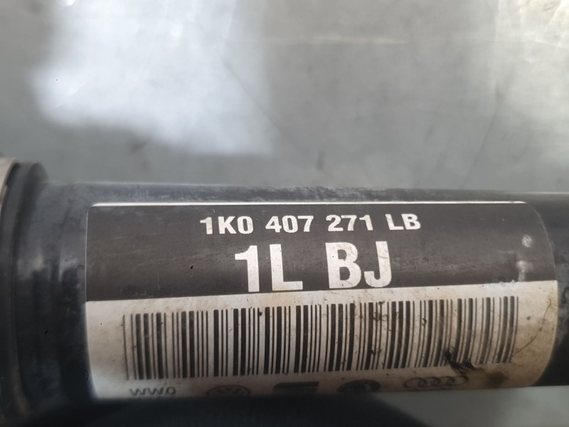 Recambio de transmision delantera izquierda para seat leon (5f1) 1.6 tdi referencia OEM IAM 1K0407271LB  