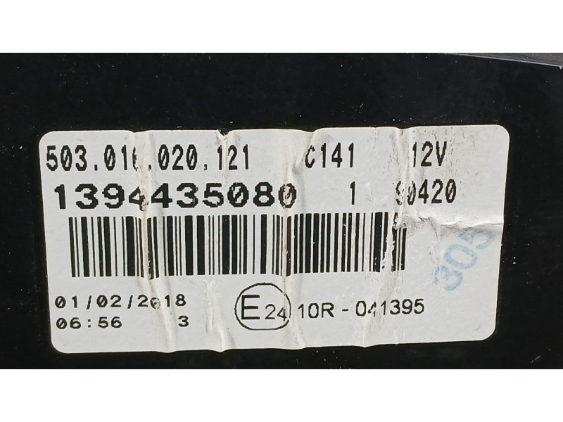 Recambio de cuadro instrumentos para peugeot boxer autobús 2.0 bluehdi 130 referencia OEM IAM 1378892080  