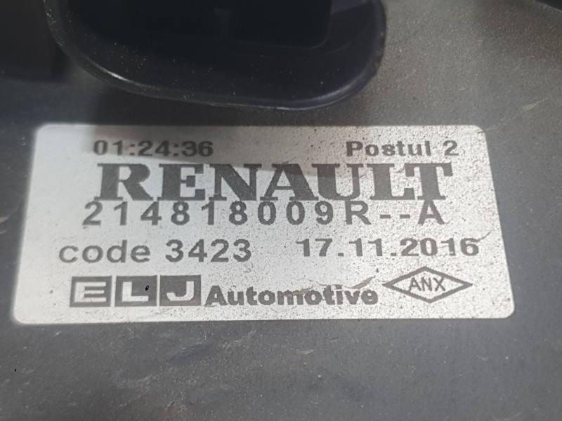 Recambio de electroventilador para renault clio iv (bh_) 1.5 dci 90 referencia OEM IAM 214753416R 214816703R 214818009R