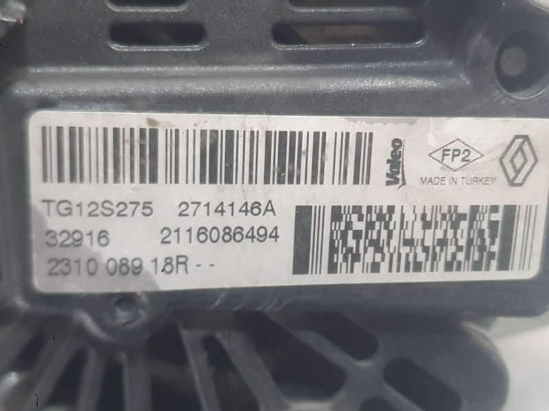 Recambio de alternador para renault clio iv (bh_) 1.5 dci 90 referencia OEM IAM 231002878R 231008918R 