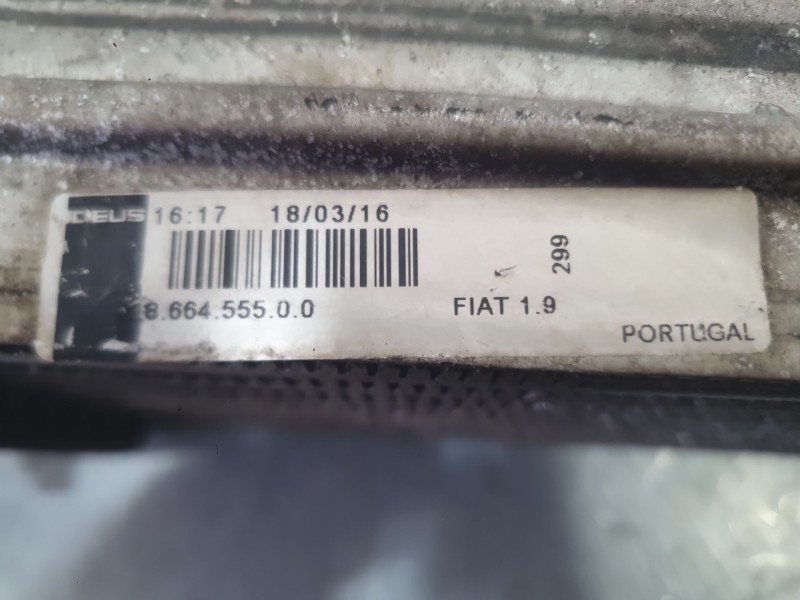 Recambio de intercooler para fiat doblo cargo (263_) 1.3 d multijet referencia OEM IAM 51783791  