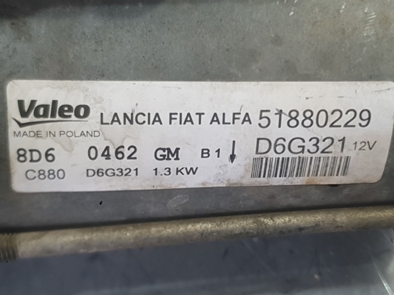 Recambio de motor arranque para fiat doblo cargo (263_) 1.3 d multijet referencia OEM IAM 71794625  
