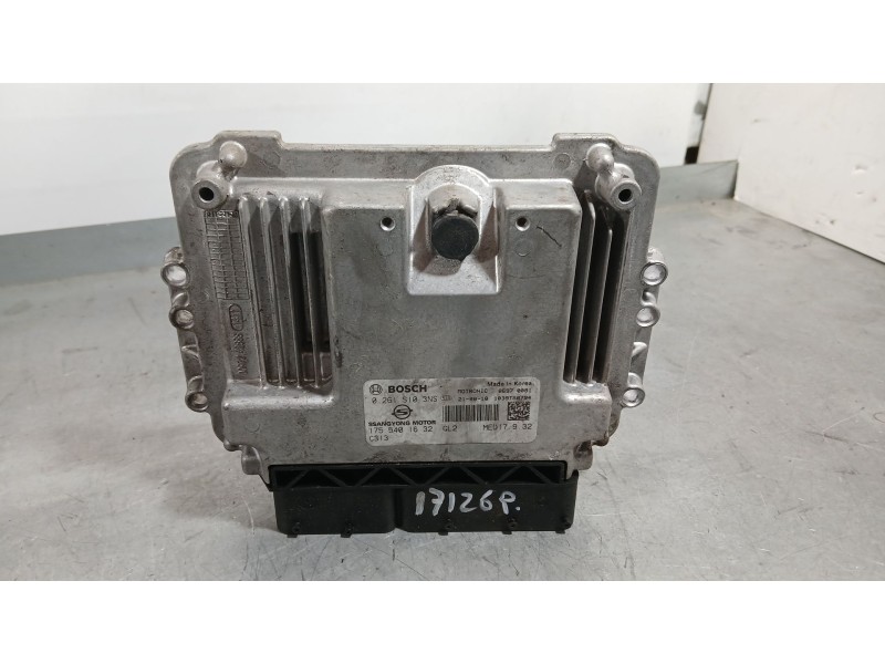 Recambio de centralita motor uce para ssangyong korando (c300) 1.5 referencia OEM IAM   