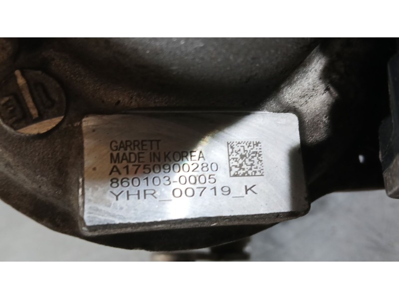 Recambio de turbocompresor para ssangyong korando (c300) 1.5 referencia OEM IAM   