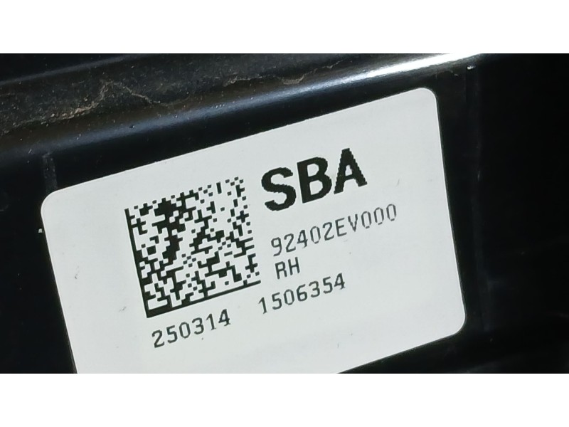 Recambio de piloto trasero derecho para kia ev3 referencia OEM IAM 92402EV000  