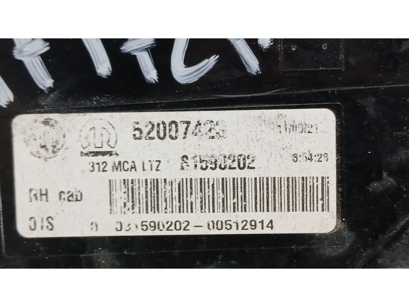 Recambio de piloto trasero derecho para fiat 500 c (312_) 1.2 (312cxa1a, 312axa1a) referencia OEM IAM 52007423  