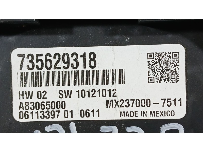Recambio de mando climatizador para fiat 500 c (312_) 1.2 (312cxa1a, 312axa1a) referencia OEM IAM 77366433  
