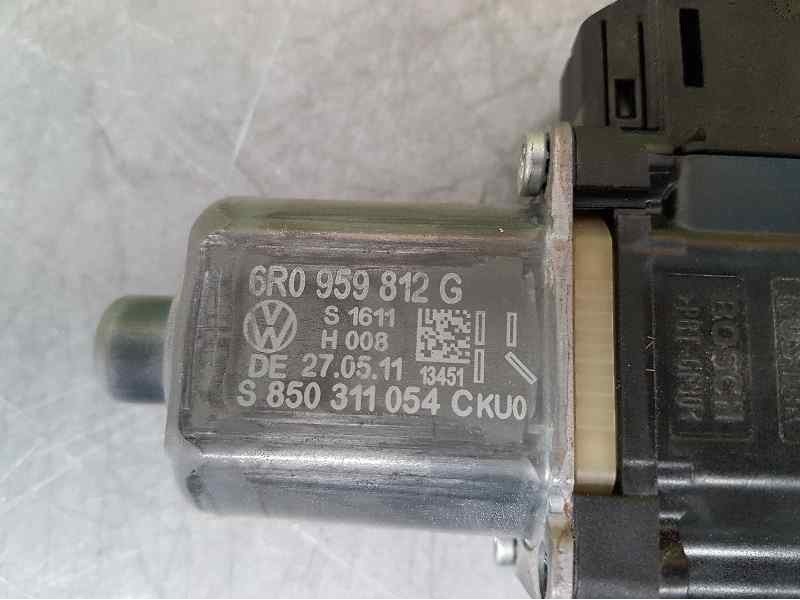 Recambio de motor elevalunas trasero derecho para volkswagen polo (6r1) advance referencia OEM IAM 6R0959812G S850311054 5 PINS