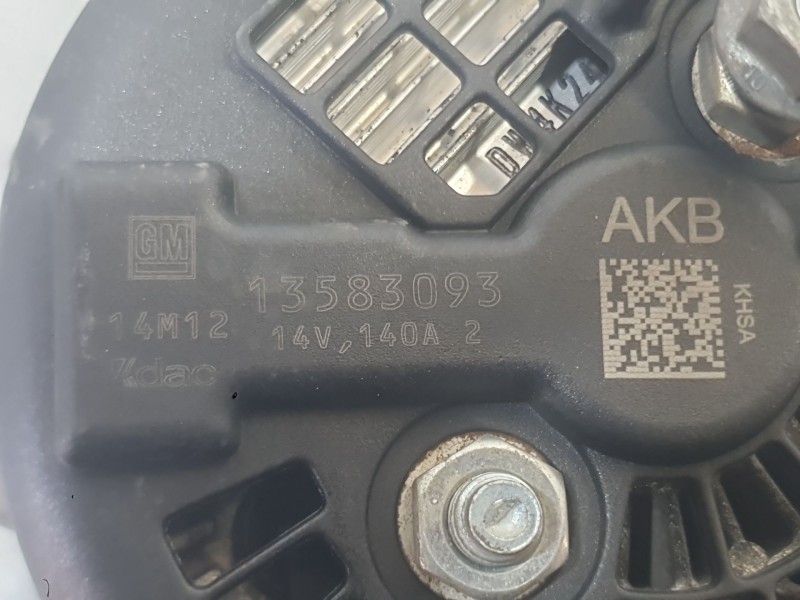 Recambio de alternador para opel mokka / mokka x (j13) 1.6 cdti (_76) referencia OEM IAM 95529969 42735863 