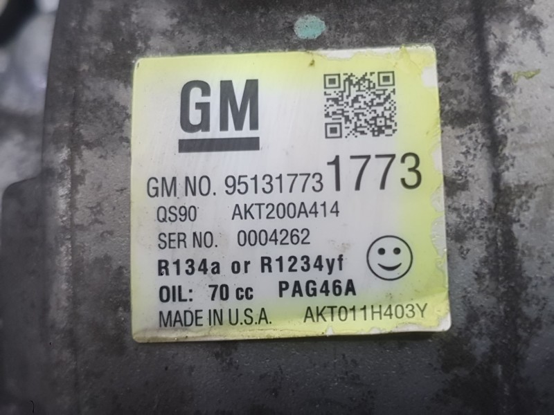 Recambio de compresor aire acondicionado para opel mokka / mokka x (j13) 1.6 cdti (_76) referencia OEM IAM 1679811480 42698440 