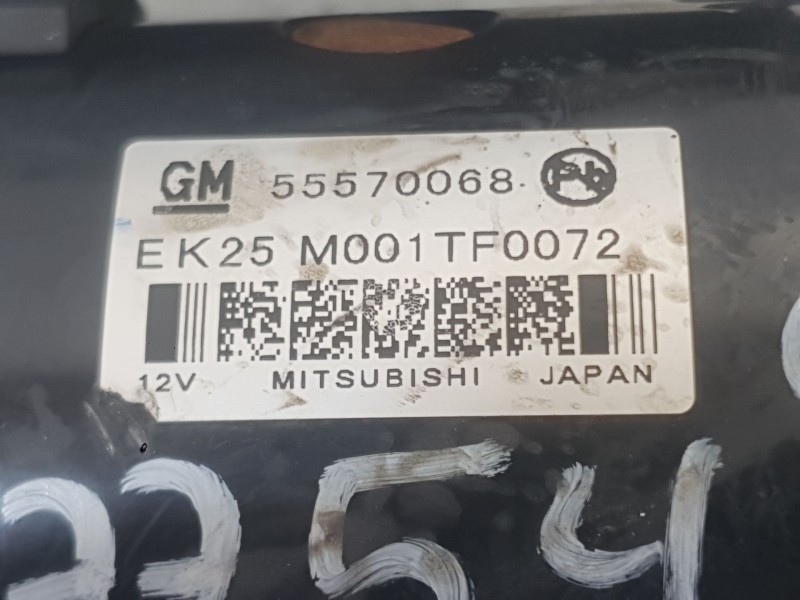 Recambio de motor arranque para opel mokka / mokka x (j13) 1.6 cdti (_76) referencia OEM IAM 55503483 95525761 