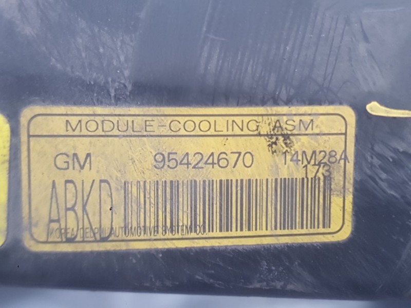 Recambio de electroventilador para opel mokka / mokka x (j13) 1.6 cdti (_76) referencia OEM IAM 42607459  