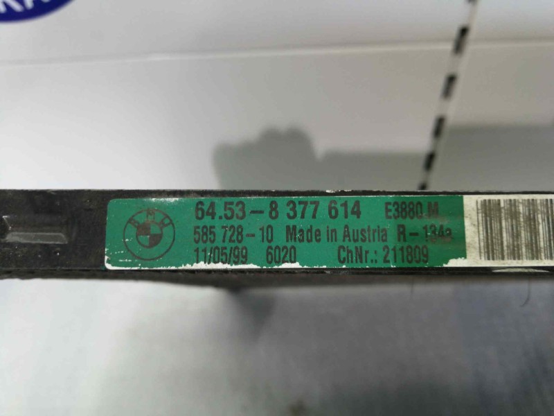 Recambio de condensador / radiador aire acondicionado para bmw serie 3 coupe (e46) 328 ci referencia OEM IAM 64118372783  