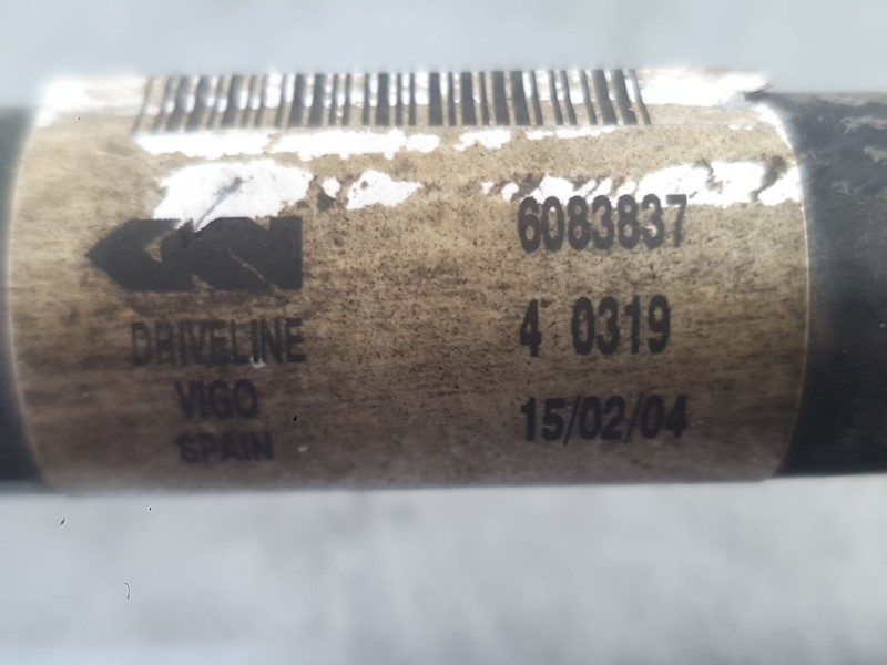 Recambio de transmision trasera derecha para opel mokka / mokka x (j13) 1.6 cdti (_76) referencia OEM IAM 94560855 95522312 