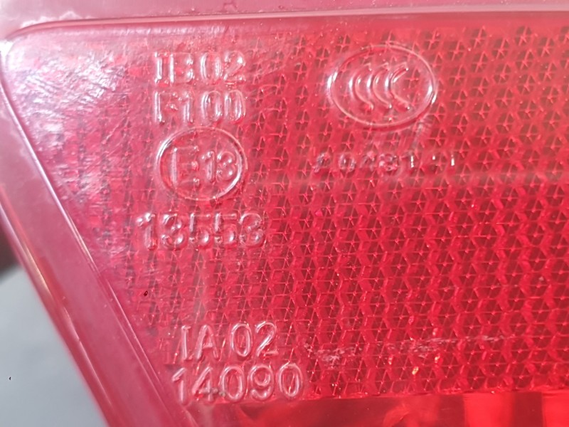 Recambio de piloto trasero derecho paragolpes para opel mokka / mokka x (j13) 1.6 cdti (_76) referencia OEM IAM 95390339 SOLO RE