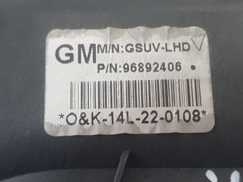 Recambio de potenciometro pedal para opel mokka / mokka x (j13) 1.6 cdti (_76) referencia OEM IAM 42758409  