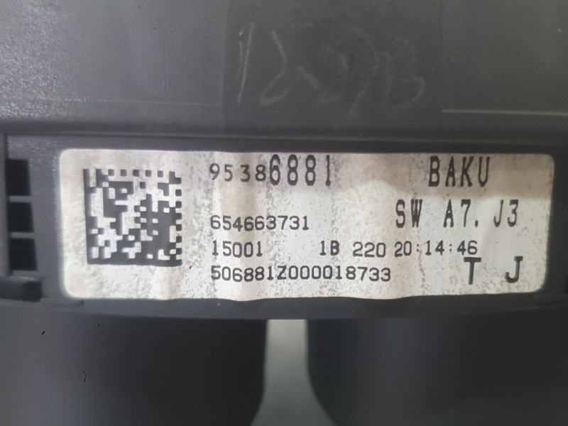Recambio de cuadro instrumentos para opel mokka / mokka x (j13) 1.6 cdti (_76) referencia OEM IAM 95316639  