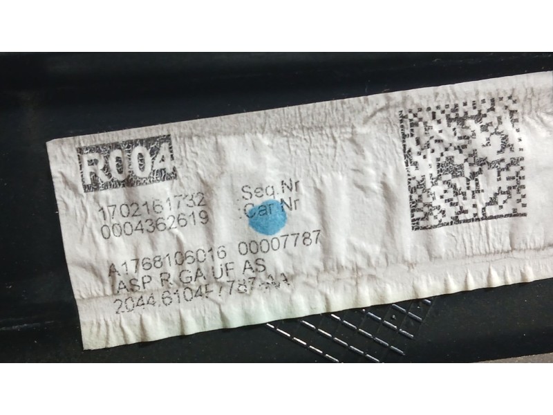 Recambio de retrovisor derecho para mercedes-benz clase a (w176) a 180 cdi / d (176.012) referencia OEM IAM A1768100400 ELECTRIC