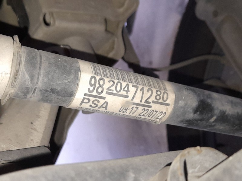 Recambio de transmision delantera izquierda para citroën berlingo (er_, ec_) 1.5 bluehdi 100 referencia OEM IAM 9820471280 16102