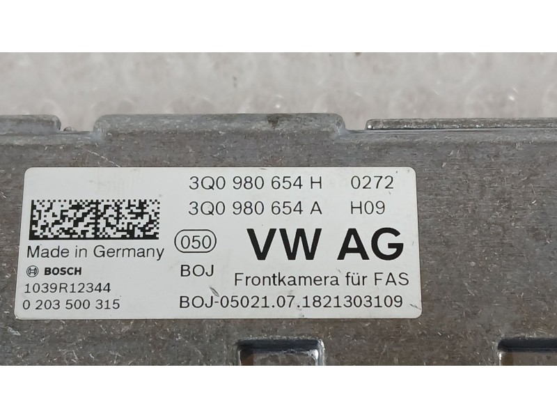 Recambio de camara para volkswagen tiguan (ad1, ax1) 1.5 tsi referencia OEM IAM 3Q0980654H  