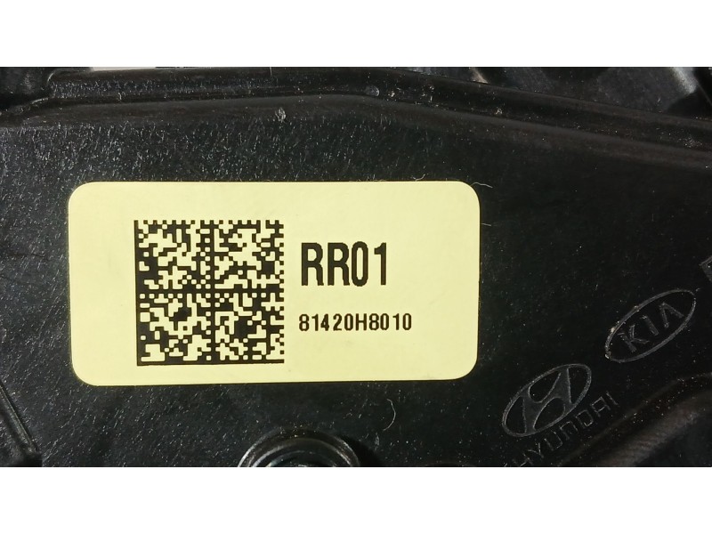 Recambio de cerradura puerta trasera derecha para kia stonic (yb) 1.0 t-gdi eco-dynamics+ referencia OEM IAM 81420H8020  