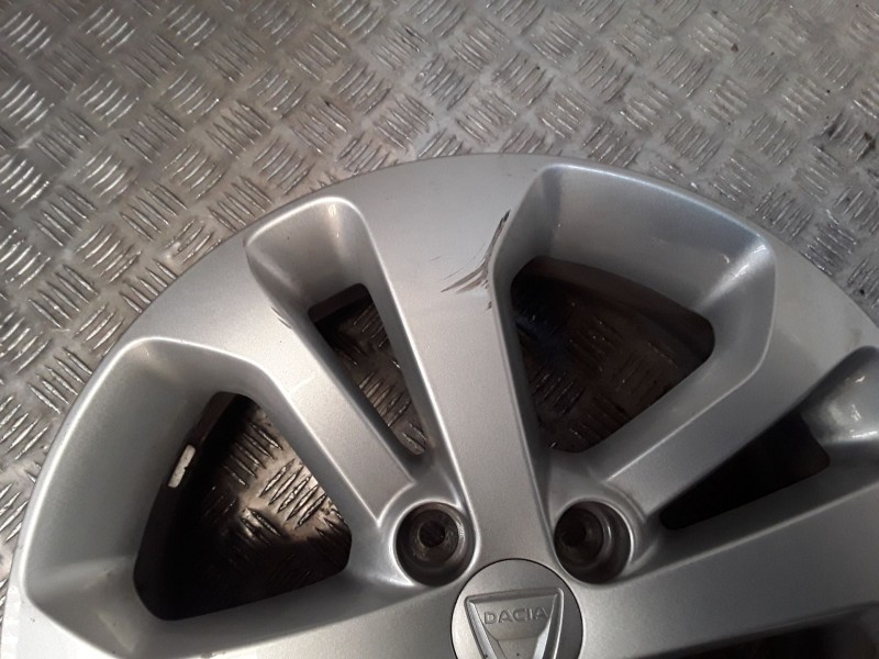 Recambio de juego llantas aluminio para dacia lodgy (js_) 1.5 dci referencia OEM IAM 6X16 4 TORN ET40 ALUMINIO ROZADAS