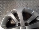 Recambio de juego llantas aluminio para dacia lodgy (js_) 1.5 dci referencia OEM IAM 6X16 4 TORN ET40 ALUMINIO ROZADAS