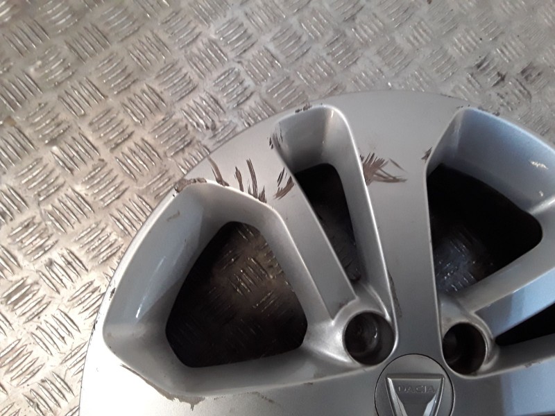 Recambio de juego llantas aluminio para dacia lodgy (js_) 1.5 dci referencia OEM IAM 6X16 4 TORN ET40 ALUMINIO ROZADAS