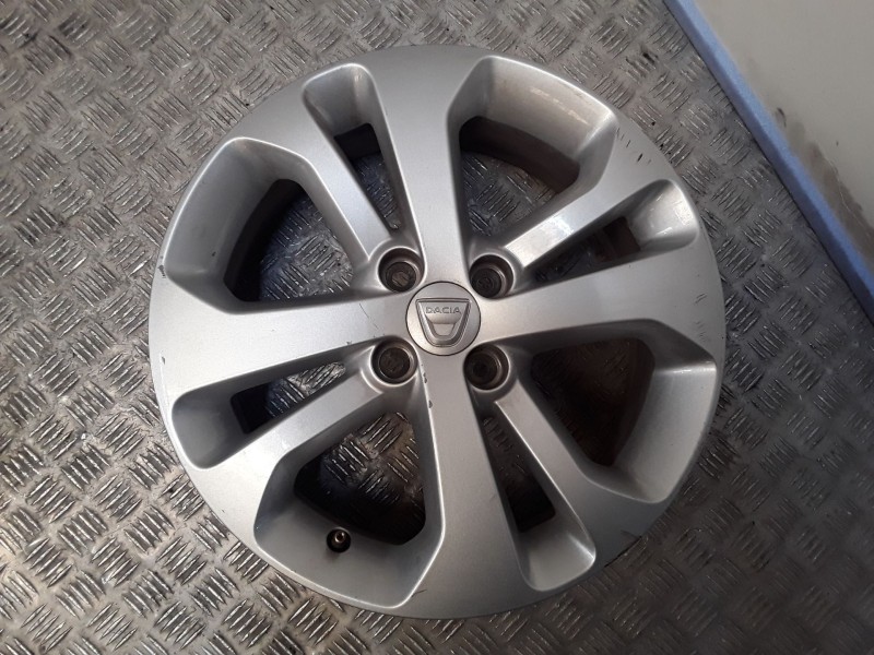 Recambio de juego llantas aluminio para dacia lodgy (js_) 1.5 dci referencia OEM IAM 6X16 4 TORN ET40 ALUMINIO ROZADAS