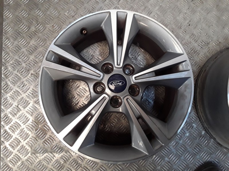 Recambio de juego llantas aluminio para ford focus iii 1.0 ecoboost referencia OEM IAM 7X16 5 TORN ET50 ALUMINIO ROZADAS
