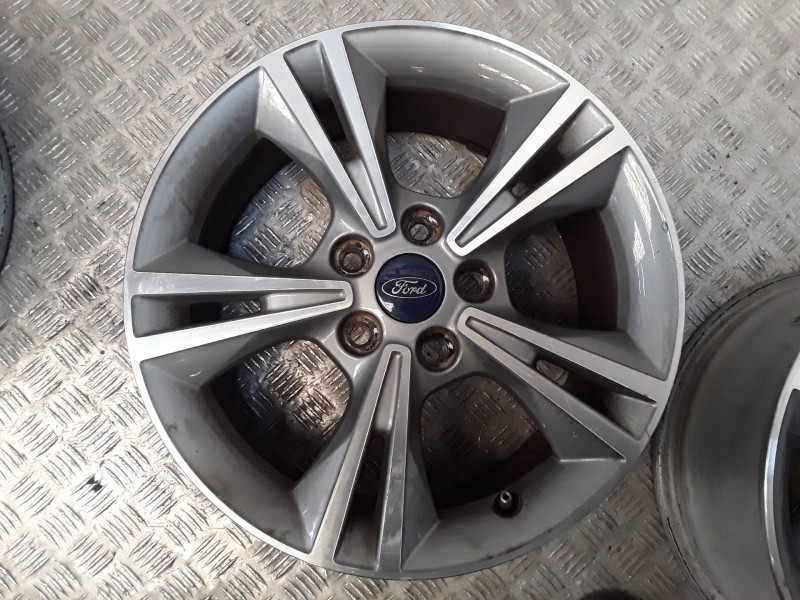 Recambio de juego llantas aluminio para ford focus iii 1.0 ecoboost referencia OEM IAM 7X16 5 TORN ET50 ALUMINIO ROZADAS