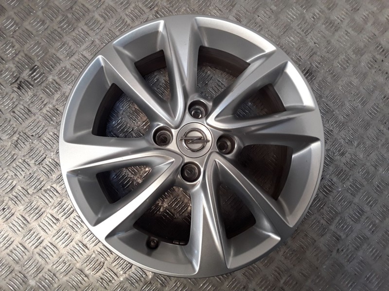Recambio de llanta aluminio para opel corsa f (p2jo) 1.2 (68) referencia OEM IAM 6.5X16 4 TORN ET38  ALUMINIO