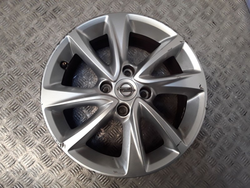 Recambio de llanta aluminio para opel corsa f (p2jo) 1.2 (68) referencia OEM IAM 6.5X16 4 TORN ET38 ALUMINIO ROZADA