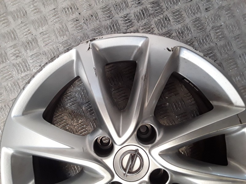 Recambio de llanta aluminio para opel corsa f (p2jo) 1.2 (68) referencia OEM IAM 6.5X16 4 TORN ET38 ALUMINIO ROZADA