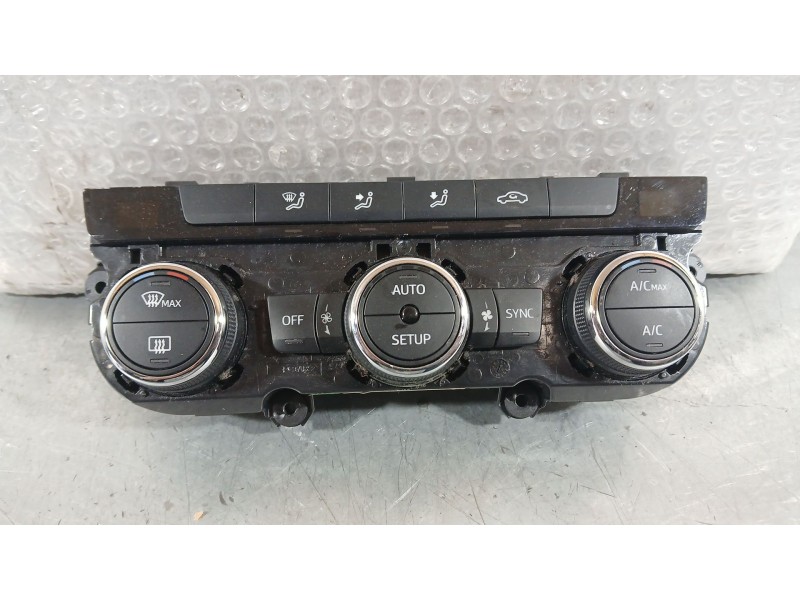 Recambio de mando climatizador para seat leon st (5f8) 1.2 tsi referencia OEM IAM 5F0907044BKYMS  