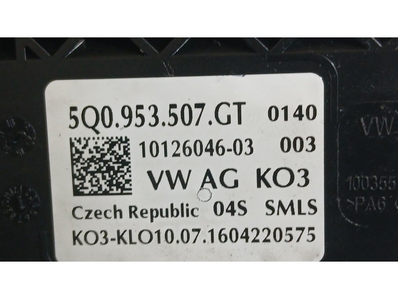 Recambio de mando luces y limpia para seat leon st (5f8) 1.2 tsi referencia OEM IAM 5Q0953513RIGI  