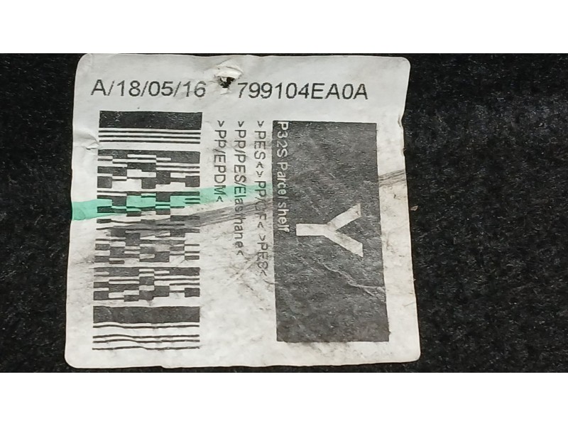 Recambio de bandeja trasera para nissan qashqai ii (j11, j11_) 1.5 dci referencia OEM IAM 799104EA0A  
