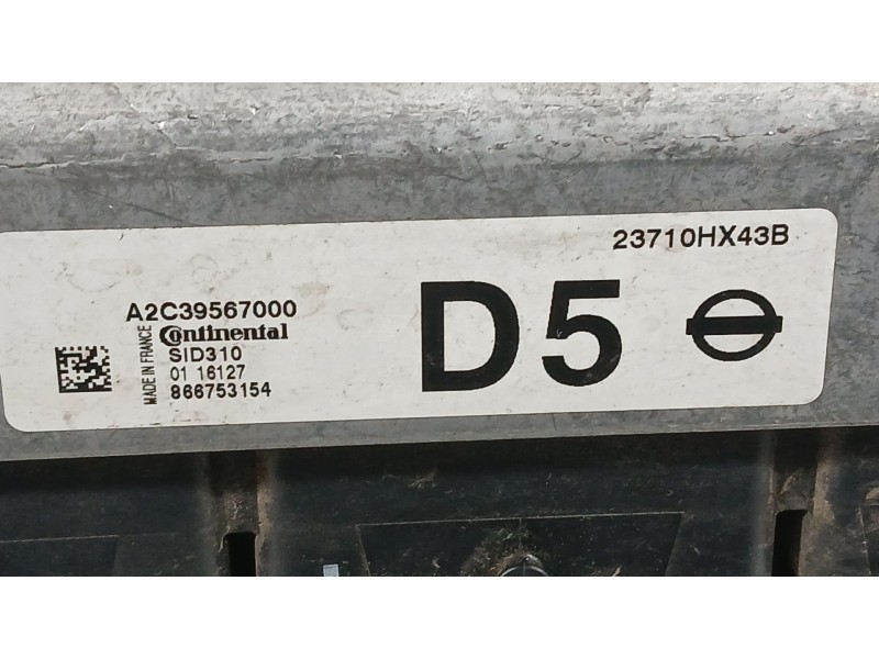 Recambio de centralita motor uce para nissan qashqai ii (j11, j11_) 1.5 dci referencia OEM IAM 237104EA0B  