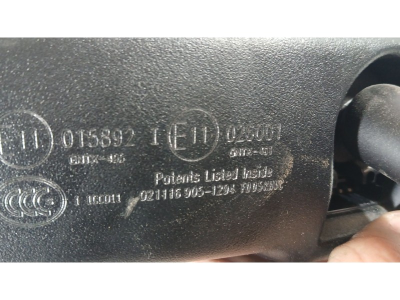Recambio de espejo interior para nissan qashqai ii (j11, j11_) 1.5 dci referencia OEM IAM 9632100Q1J  