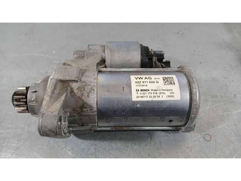 Recambio de motor arranque para seat leon st (5f8) 1.4 tsi referencia OEM IAM 02Z911022CX  