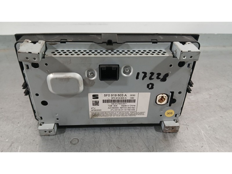 Recambio de pantalla multifuncion para seat leon st (5f8) 1.4 tsi referencia OEM IAM   