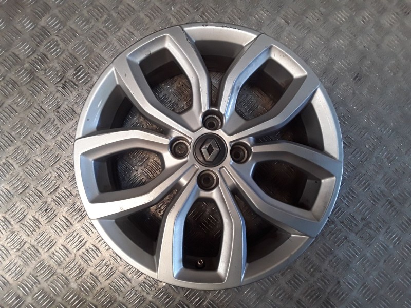 Recambio de llanta aluminio para renault clio iv (bh_) 1.5 dci 90 referencia OEM IAM 6.5X16 4 TORN ET44 ALUMINIO ROZADA