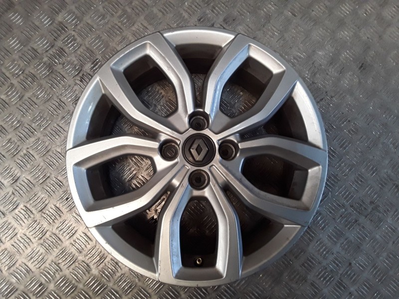 Recambio de llanta aluminio para renault clio iv (bh_) 1.5 dci 90 referencia OEM IAM 6.5X16 4 TORN ET44 ALUMINIO ROZADA