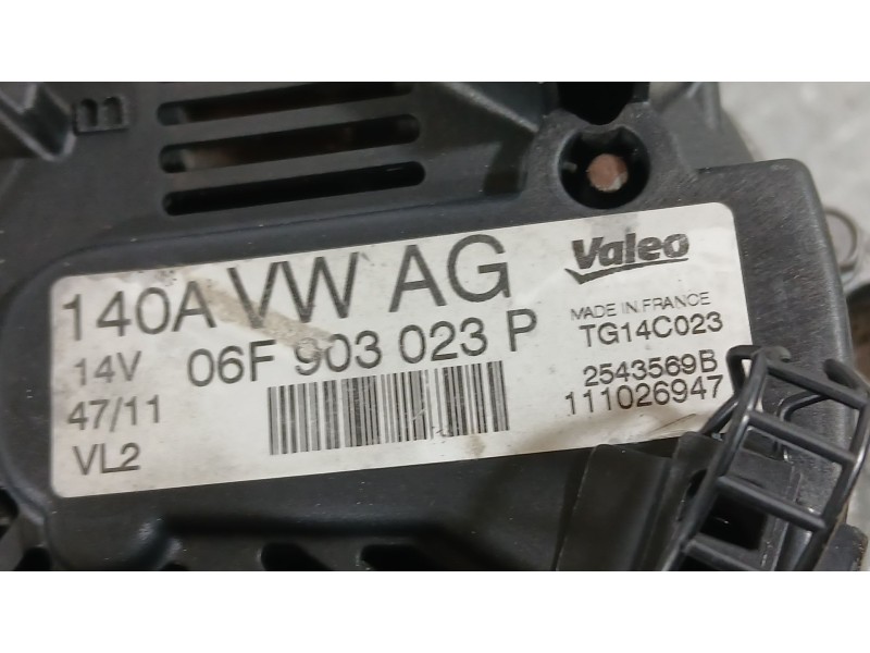Recambio de alternador para seat exeo (3r2) 2.0 tdi referencia OEM IAM 06F903023P  