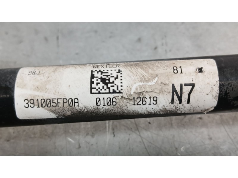 Recambio de transmision delantera derecha para nissan micra v (k14) 1.0 referencia OEM IAM 391005FF0A  