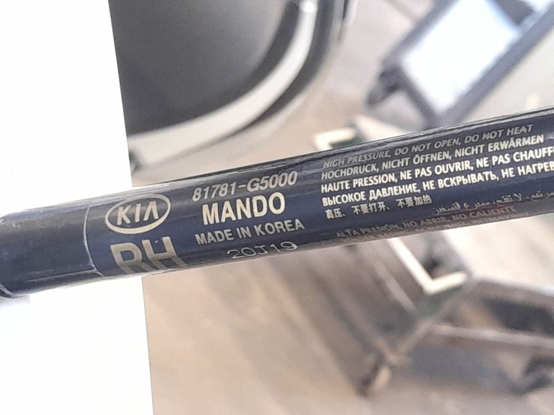 Recambio de amortiguadores maletero / porton para kia niro i (de) 1.6 gdi hybrid referencia OEM IAM 81771G5000  